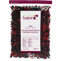 Røde frukter singelfryst - 1kg Markjordbær, blåbær, rips m.m