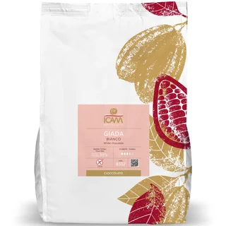 Giada 38% hvit sjokolade Søt, rik melkesmak, vanilje og karamell