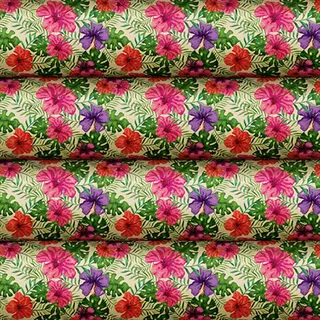 Transferark sjokolade blomster - 24stk 30 x 40cm