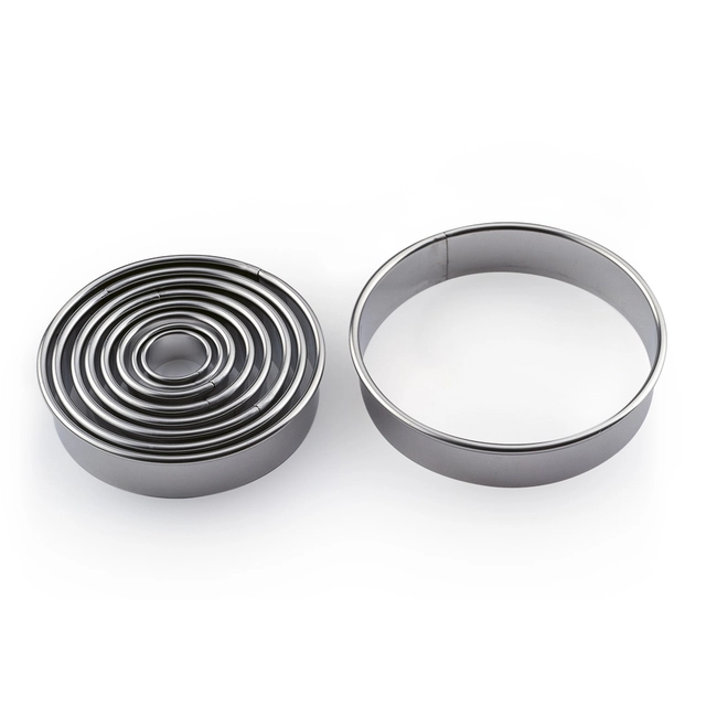 Utstikker sett rund - 9stk Fra Ø30mm til Ø110mm 