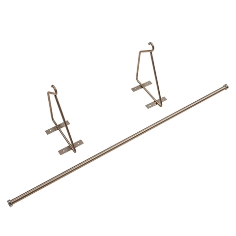 Dispenser for 60 x 40cm trallehette Rustfritt stål