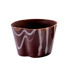 Støpeform ovalt beger polykarbonat 33 x 33 x H23mm - 10g x 24