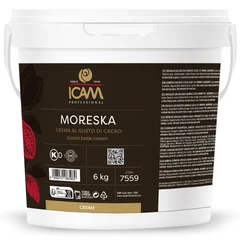 Moreska mørk sjokoladekrem - 6kg Balansert kakaosmak, rund og aromatisk