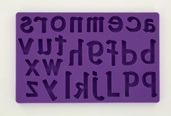 Silikonform bokstaver 20x12,5 x 1cm