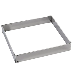 Stålform justerbar 30x30 til 57x56cm Høyde: 4cm