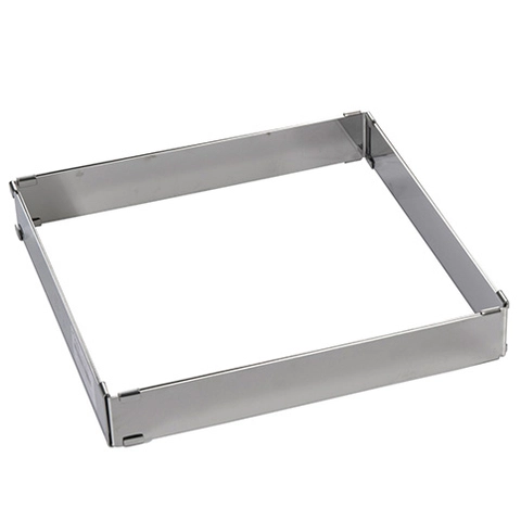 Stålform justerbar 30x30 til 57x56cm Høyde: 4cm 