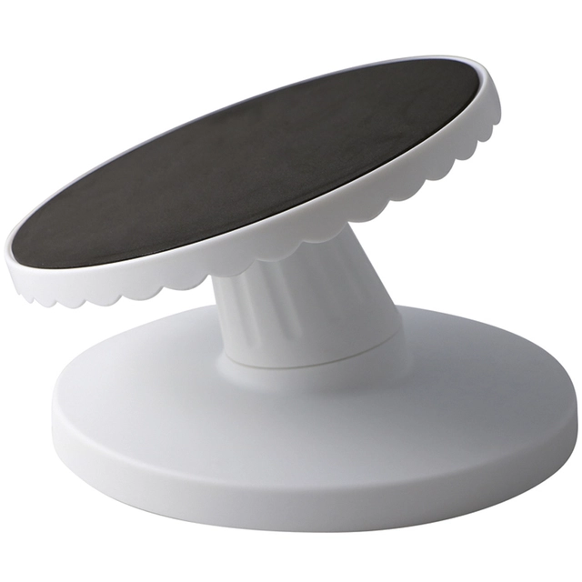 Kakedreier tiltet Ø23cm Non-slip belegg, plast, 20° tilt 