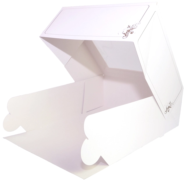 Kakeeske 300 x 300 x 120mm - 50stk Med vindu - UTGÅR 