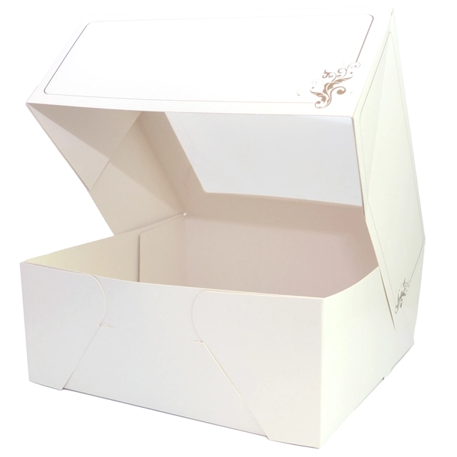 Kakeeske 300 x 300 x 120mm - 50stk Med vindu - UTGÅR 