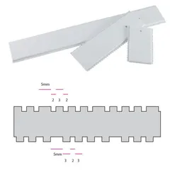 Strukturskrape 70cm bredde