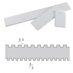 Strukturskrape 70cm bredde