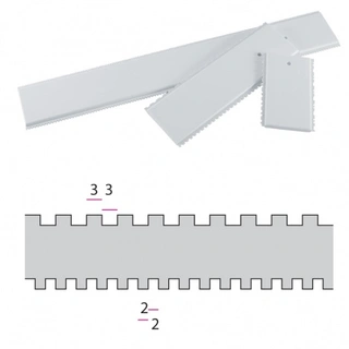 Strukturskrape 70cm bredde 