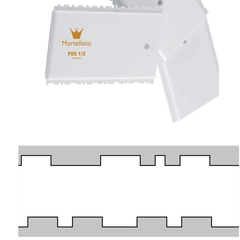 Strukturskrape 17cm bredde