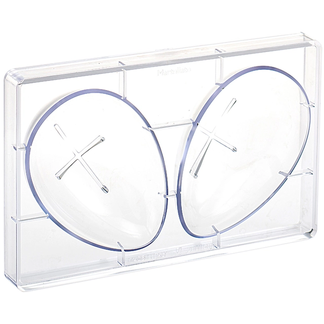 Støpeform polykarbonat 3D Egg 104 x H150mm - 230g x 2 