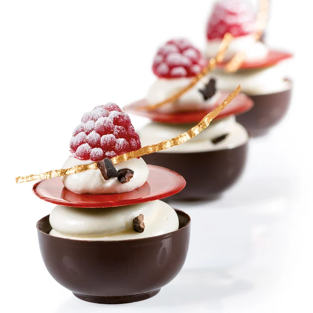 Støpeform beger polykarbonat Ø40 x H18mm - 10g x 15 