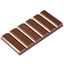 Sjokoladeplate thermo mould - 5stk 150 x 70 x H10mm - 100g x 5