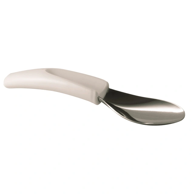 Iskrem spatula Classic hvit 26cm, rustfritt stål, ergonomisk 