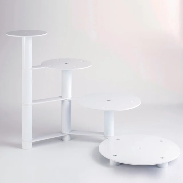 Kakestativ 4 nivåer Ø20, 26, 32, 38 - 70 x 65 x H56cm 