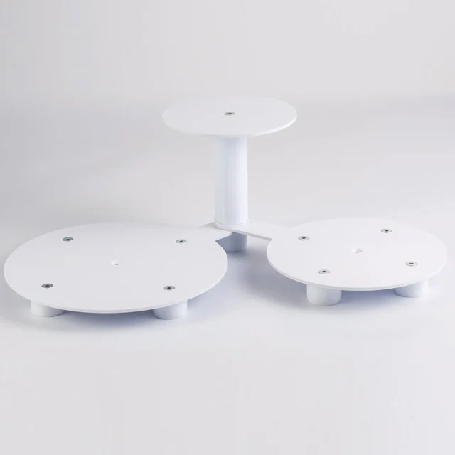 Kakestativ 3 nivåer Ø20, 26, 32cm - 67 x 37 x H21cm 