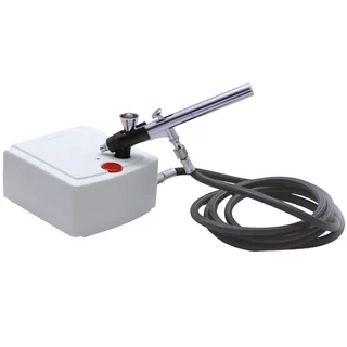 Mini Airbrush kompressor - 1,5 Bar Pistol, holder og bag inkludert