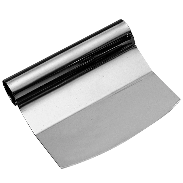 Deigkutter bøyd m/ knekk 120 x H110mm Rustfritt stål 