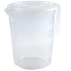 Målebeger 6000ml med lokk