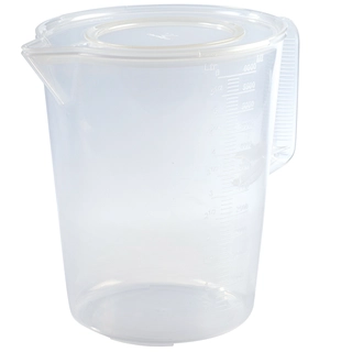 Målebeger 6000ml med lokk