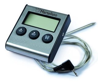 Digitalt steketermometer Med timer-funksjon, 0°C - 250°C
