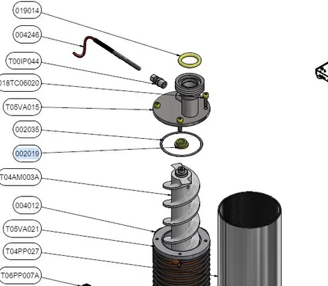 Pakning gul ring - 2019 