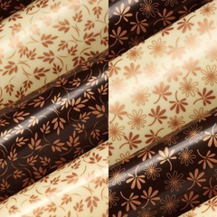 Transferark sjokolade ass. - 24 ark 30 x 40cm