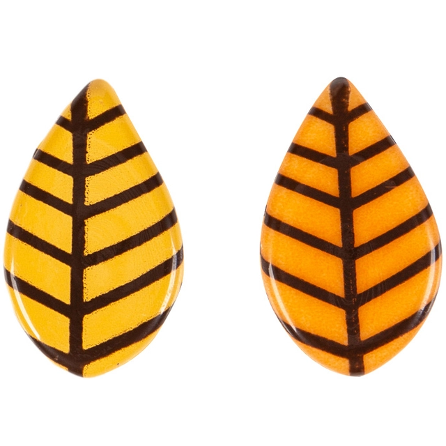 Høstblad sjokolade 2x3cm - 175stk 