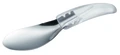 Iskrem spatula Carapina transparent 20cm, rustfritt stål, ergonomisk