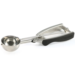 Iskremskje m/ utløser Ø38-57mm Rustfritt stål, gummiert håndtak