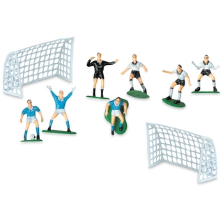 Plastfigur blister fotball 10 deler, blister