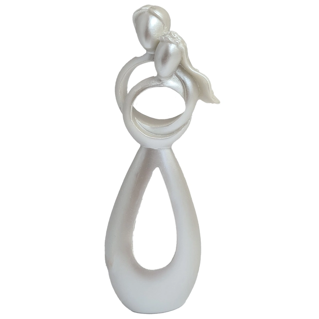 Brudepar plast fancy, 14cm 