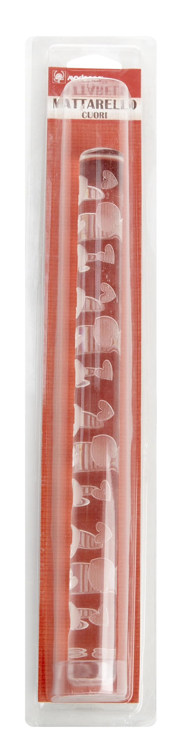 Rullepinne hjerte ø2.5x29cm 