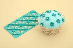 Preger, ruter, 7.5 x 12.5cm