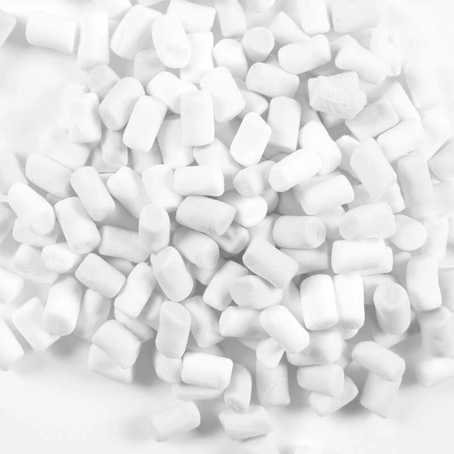 Mini marshmallows hvit - 1kg 
