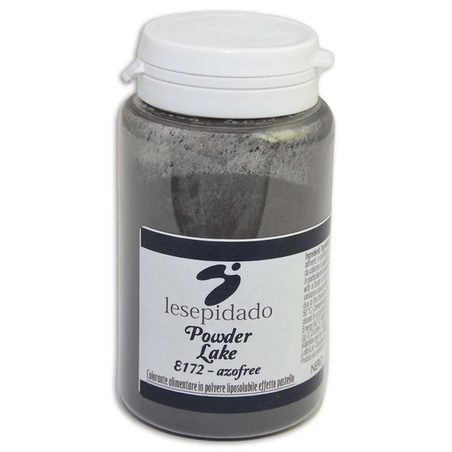 Fargepulver sort - 25g Fettløselig, Azofri - UTGÅR 