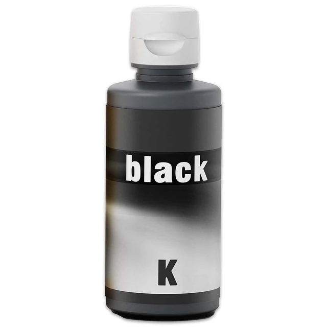 Spiselig blekk Epson refill 60ml - sort Blekk til kakebilde 