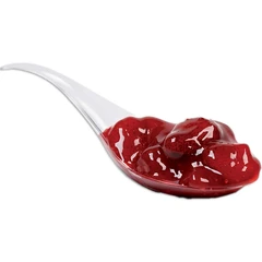 Jordbær garnering med biter