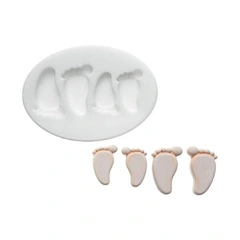 Baby føtter 25 x 16mm