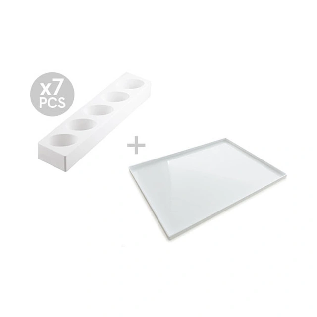 Multiflex Oval 125 76 x 47 x H45mm - 125ml x 35 