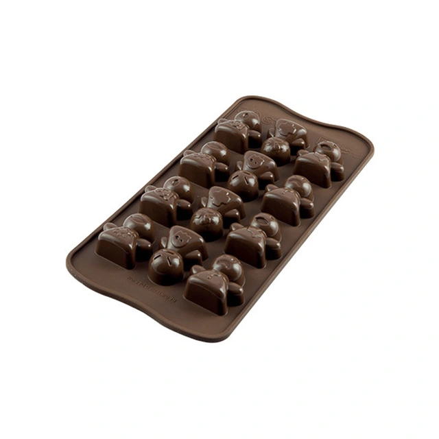 Konfektform silikon - SCG15 Mood 33 x 34 x H17mm - 8ml x 12 