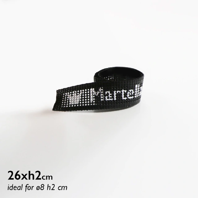 MICRO BANDS FOR INDIVIDUAL CAKE D. 8 H 2 CM PACK 20 PCS 