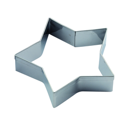 Utstikker sett Stjerne - 7stk Fra 30x30mm til 90x90mm