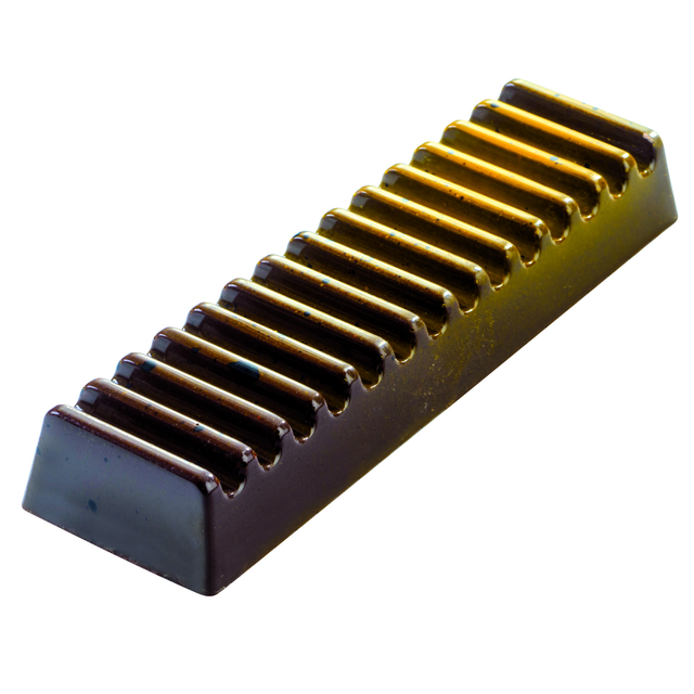 Støpeform sjokoladeplate polykarbonat 100 x 29 x H14mm - 30g x 8 