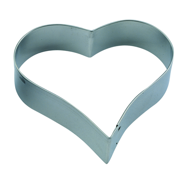 Utstikker sett Hjerte - 7stk Fra 30x30mm til 90x90mm 