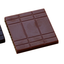 Støpeform sjokoladeplate polykarbonat 32 x 32 x H4mm - 24 x 5gr