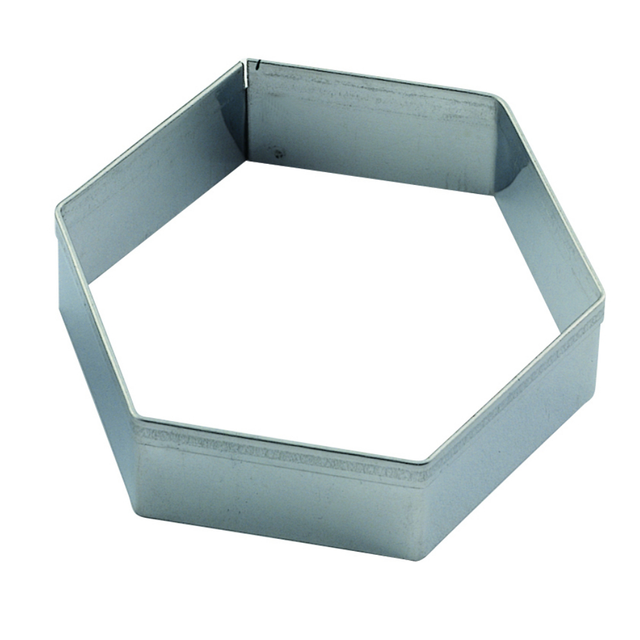 Utstikker sett Hexagon - 7stk Fra 42x42mm til 75x75mm 